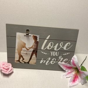 Love you more clip frame